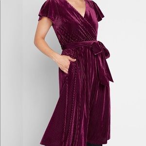 ModCloth Timeless Embrace Velvet Midi